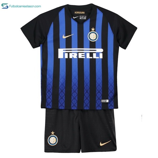 Camiseta Inter 1ª Niños 2018/19 Azul
